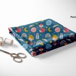 پارچه چاپی فانتری کد FZ74