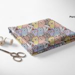 پارچه چاپی طرح بچگانه کد O100