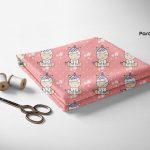 پارچه چاپی طرح بچگانه کد O105