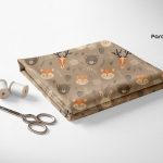 پارچه چاپی طرح بچگانه کد O112