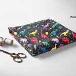 پارچه چاپی طرح بچگانه کد O135