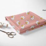 پارچه چاپی طرح بچگانه کد O35