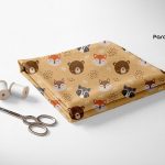 پارچه چاپی طرح بچگانه کد O63